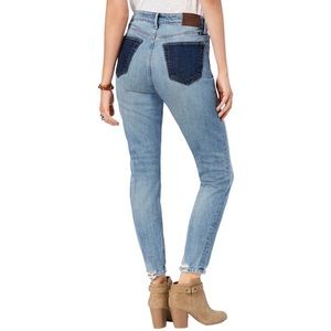•LUCKY BRAND• Bridgette Skinny High Rise Contrast Pocket Jeans 0/25